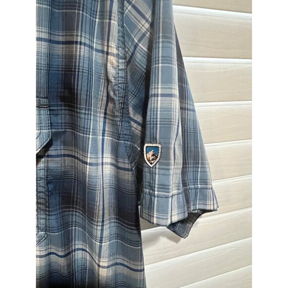 Kuhl‎ Eluxur Short Sleeve Button Up Shirt - Size L - Picture 3 of 5